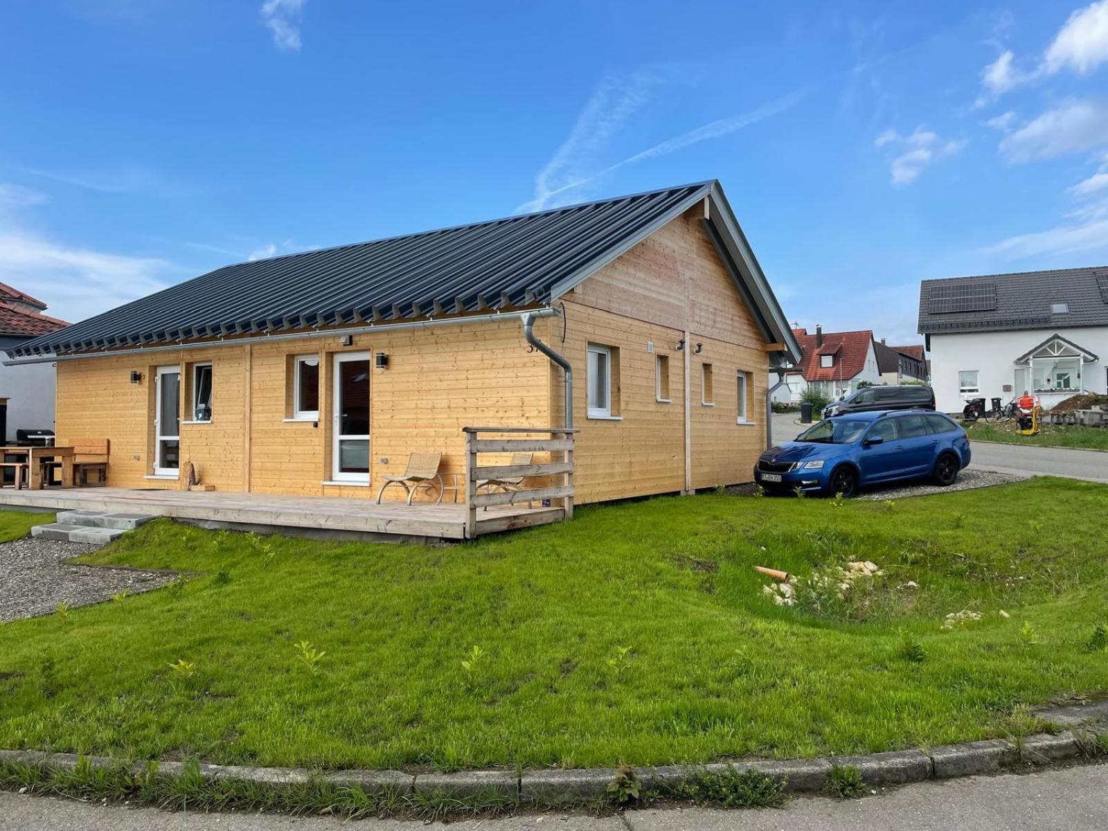 Tinyhaus #4 Huelben - Ortsrand - Kostenlose Parkplaetze Hulben Eksteriør billede